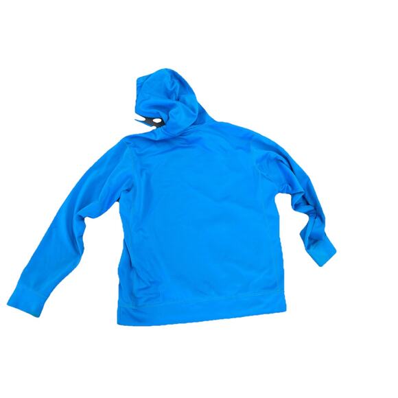 Nike Elite Hoodie Men's Large Blue Yellow Sweatshirt Pullover Therma Fit - Picture 2 of 7